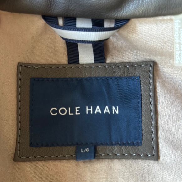 Black brown Men’s Leather Jacket - Picture 2 of 4